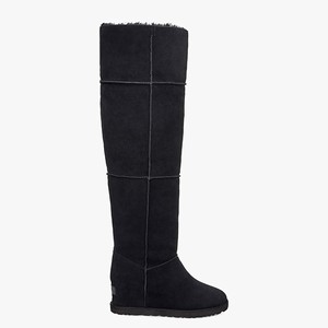 Ugg Classic Femme OTK Klassiska Stövlar Dam Svarta (658723HGK)